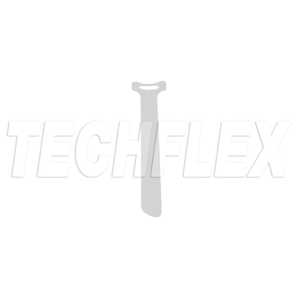 SRC-WTV9-5-W  9" Hook and Loop Fasteners - White - 5 pack