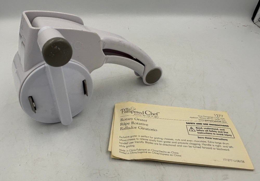 Pampered Chef Rotary Grater #1277