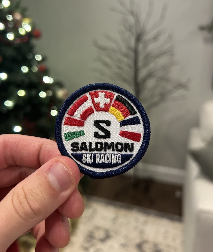 Retro Salomon Ski Racing Patch