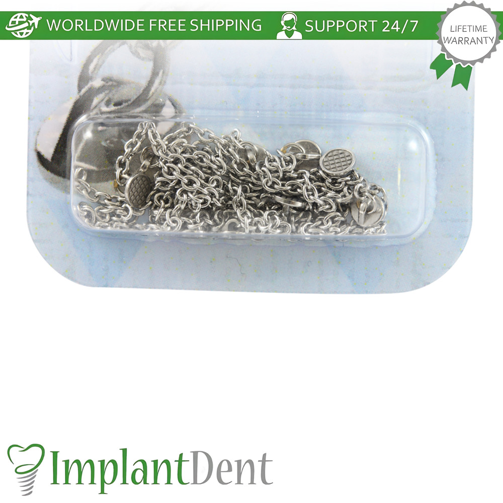 Non-Errupted Teeth Hook Traction Chain Buttons Force Application And Alignment