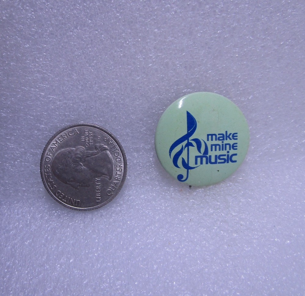 Make Mine Music Button Pin