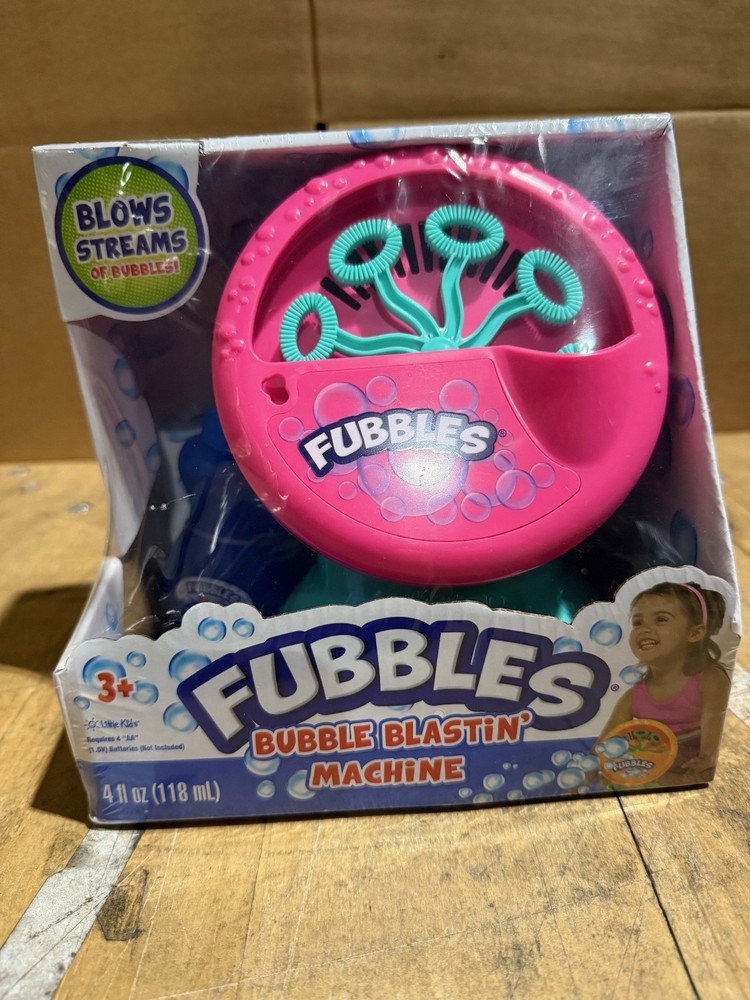 Fubbles Bubble Blastin' Machine - Pink (NEW)