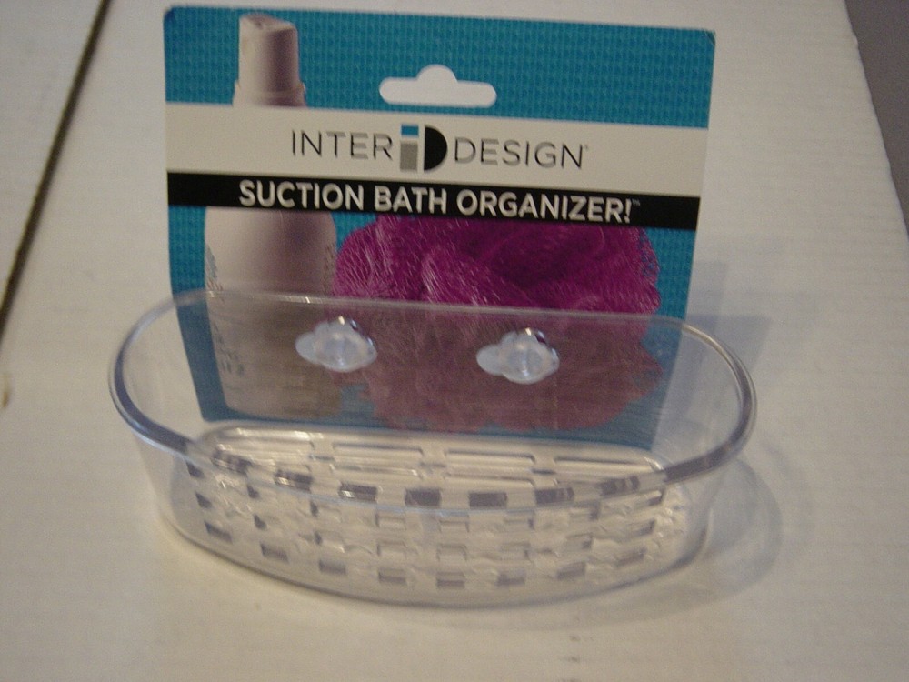 Inter iD Design Suction Bath Organizer Model 23600-RC440