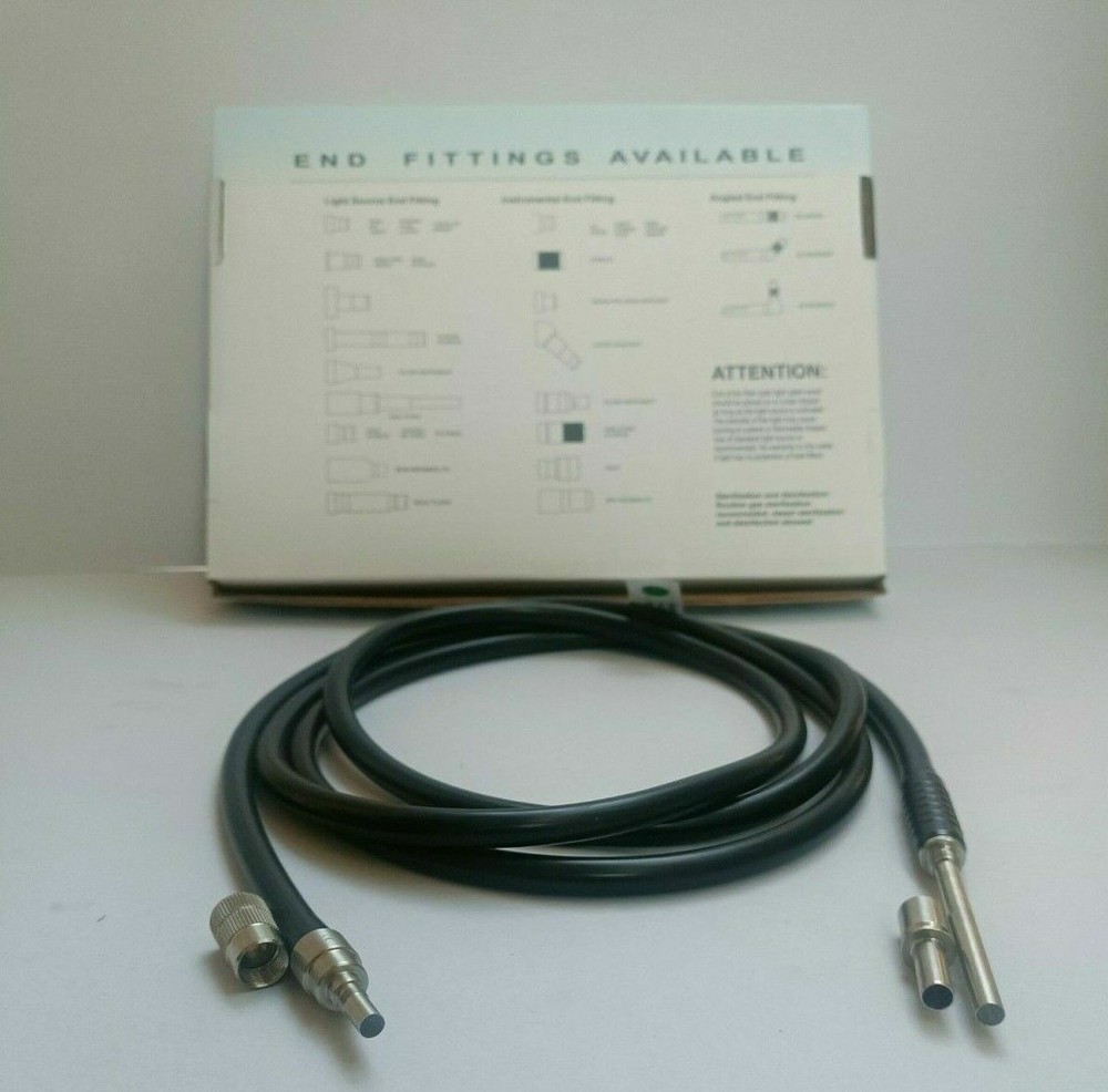 Fiber Optic Cable Illuminators Led Light Source Cable CE Storz Type