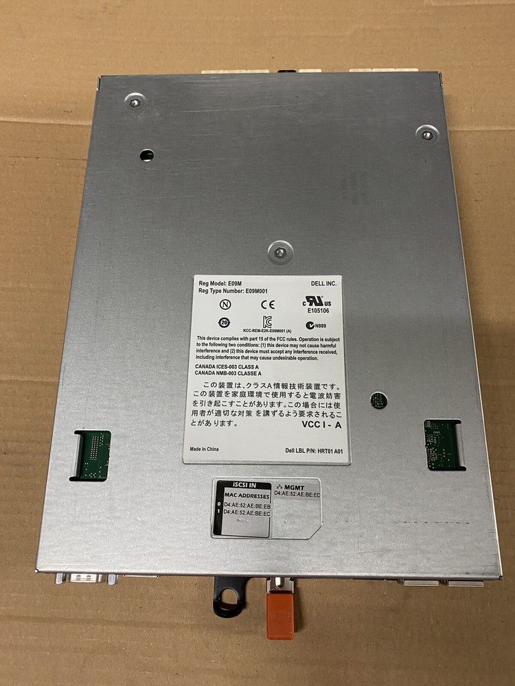 DELL E09M EQUALOGIC CONTROL MODULE 12 For PS4100 Series