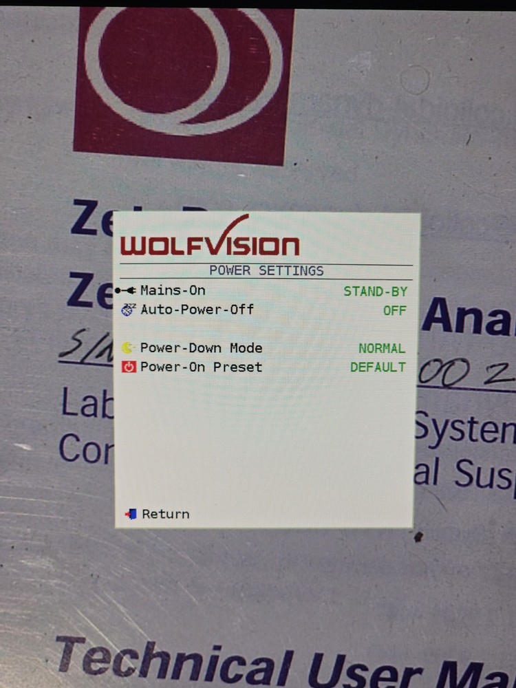 WolfVision vSolution Cam CMOS 1080p HD Document Camera