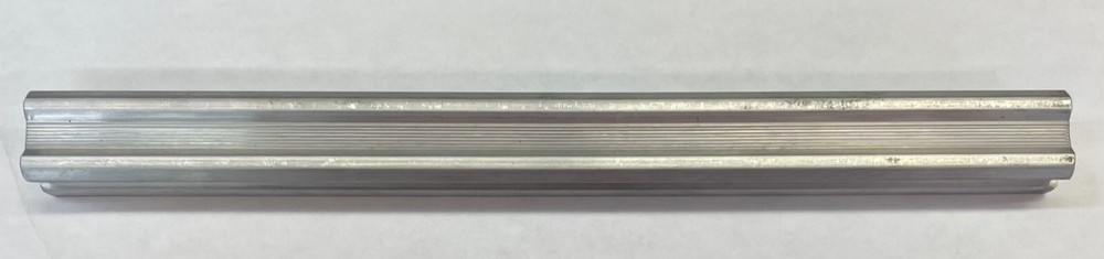 9" Long Base Unanodized Weaver Rail Scope Mount Extrusion