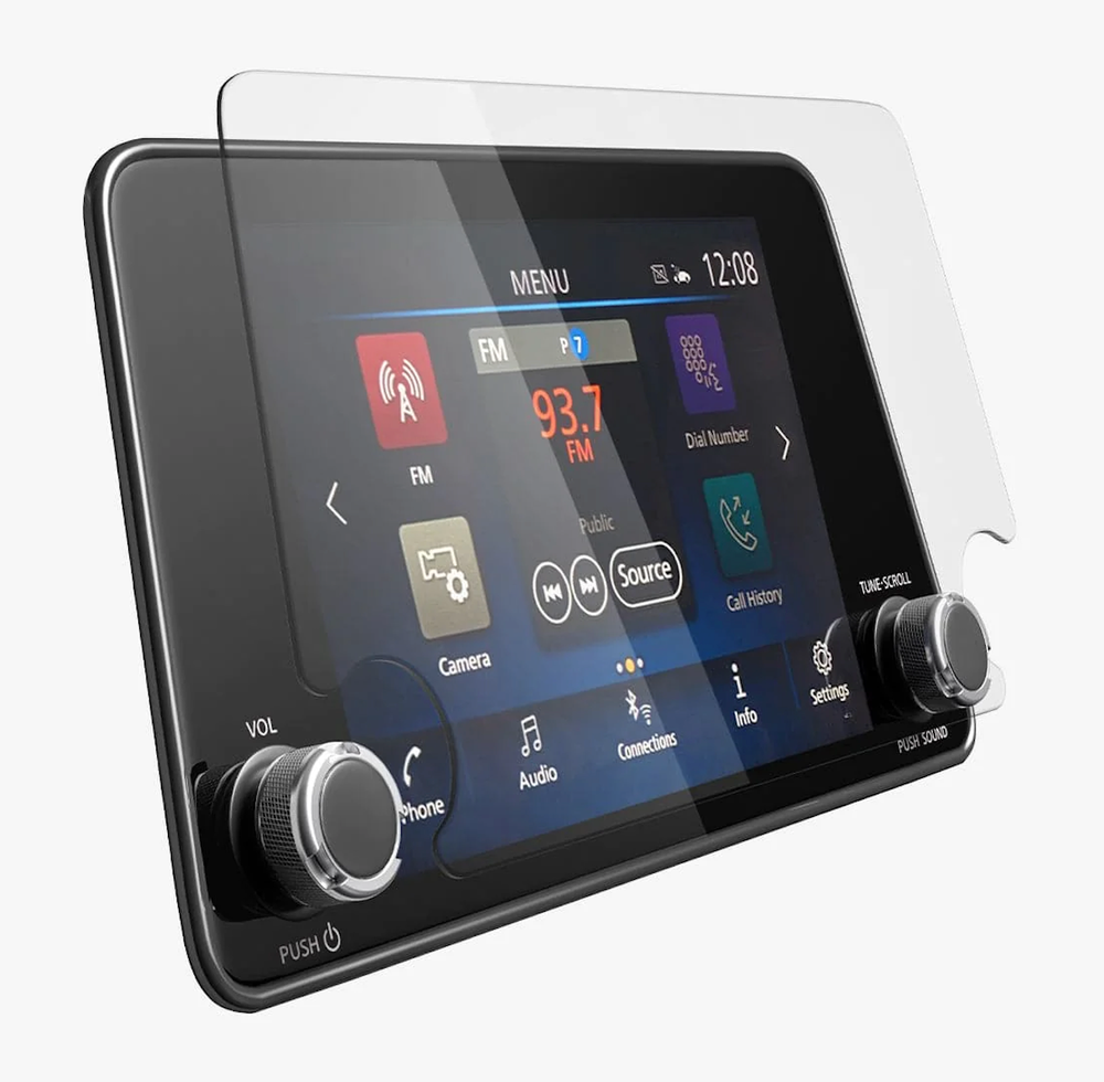 Spigen GLAS.tR Slime Auto Display Protector Nissan Rogue 8-inch Screen Protector