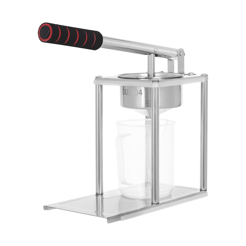 Manual Hand Flat Press Orange Lemon Juicer Fruit Squeezer Press Machine SUS304