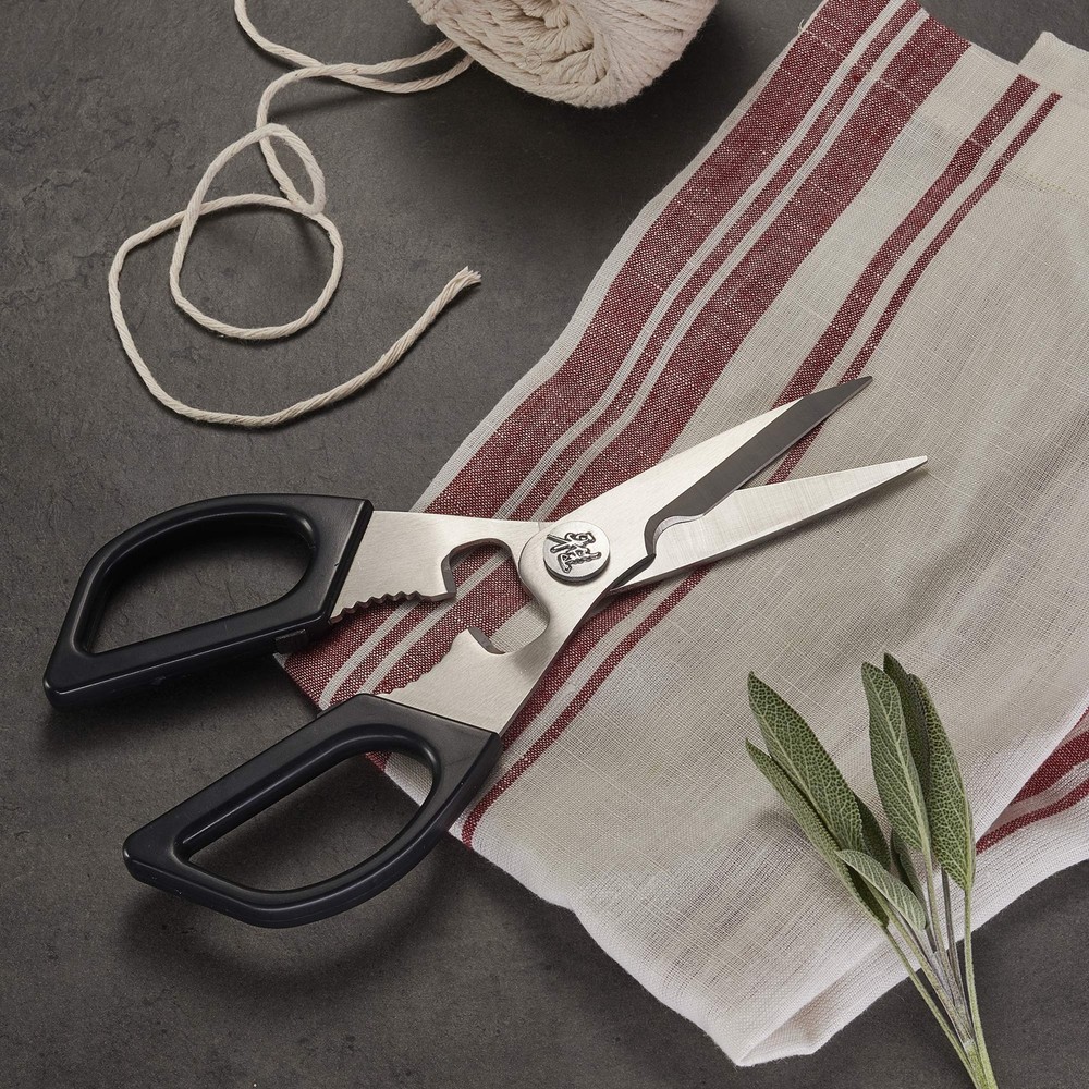 Miyabi Kitchen Shears, Precisely Sharpened Stainless Steel Blades, Long Last...