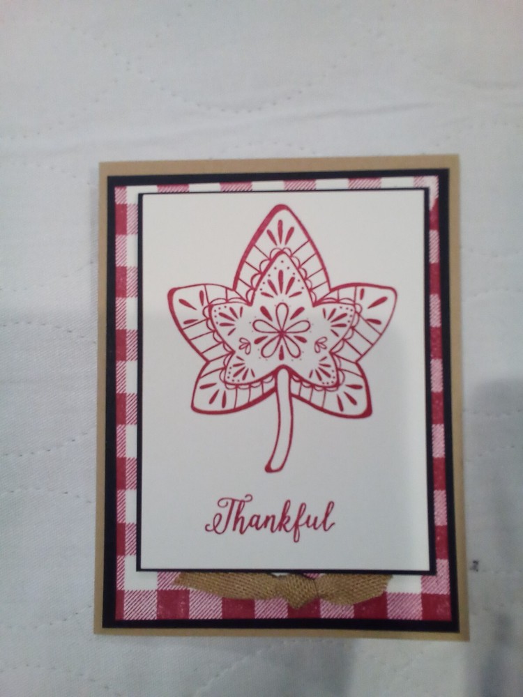 7  thank you cards