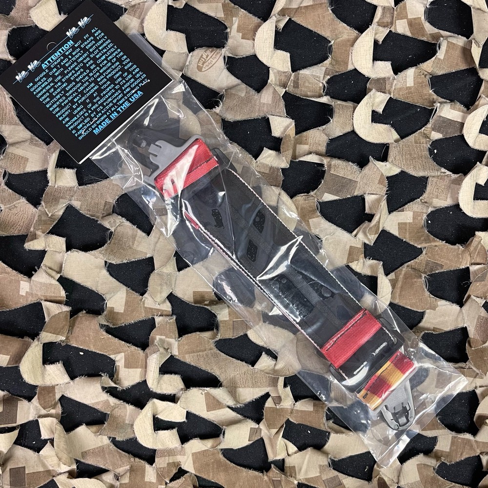 NEW KM Paintball Push Unite Goggle Strap - Kamikaze