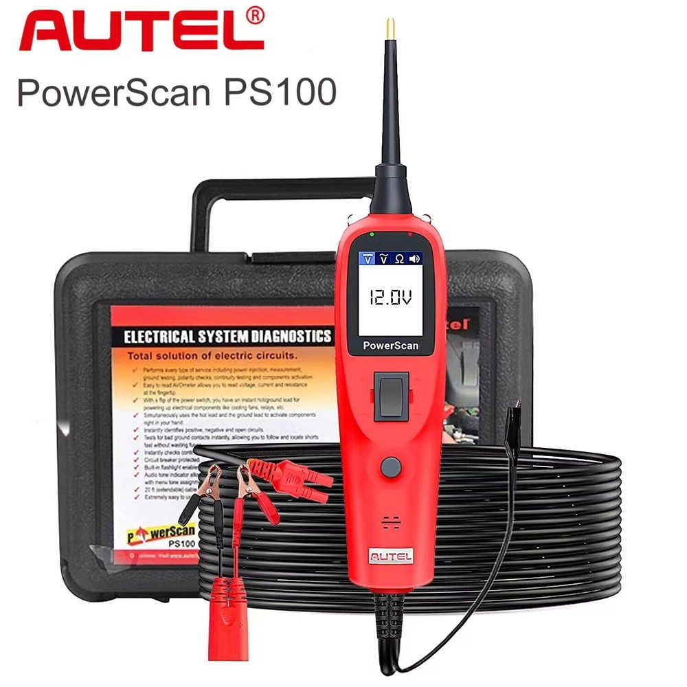Original Autel Powerscan PS100 Car Power Circuit Tester System Diagnostic Tool