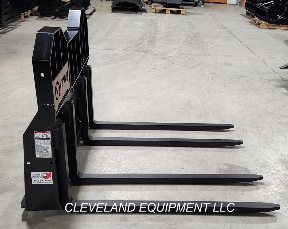 NEW 48" BLOCK FORKS & FRAME ATTACHMENT Skid-Steer Track Loader Cinder Concrete
