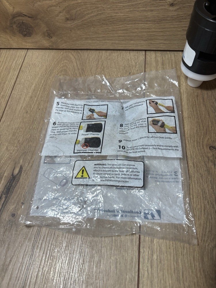 Continental Industries 3/4 IPS DR11 Chamfer Tool Con-Stab PE Pipe