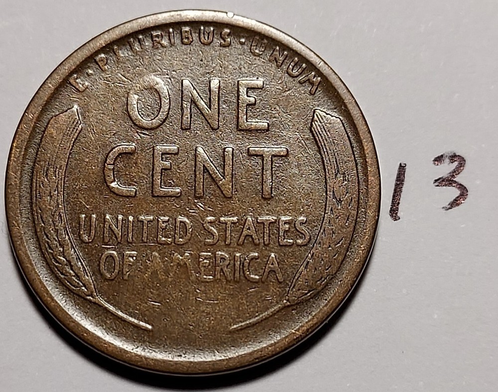 1919-S Lincoln Wheat Cent #13