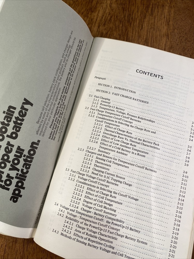 GE Nickel-Cadmium Battery Application Engineering Handbook Supplement - 1973