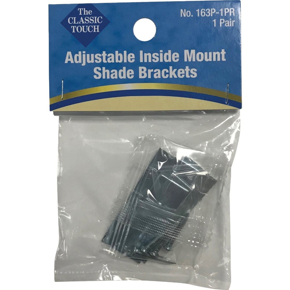 Friedland Shades Adjustable Inside Roller Shade Bracket (1 Pair) 163-1PR