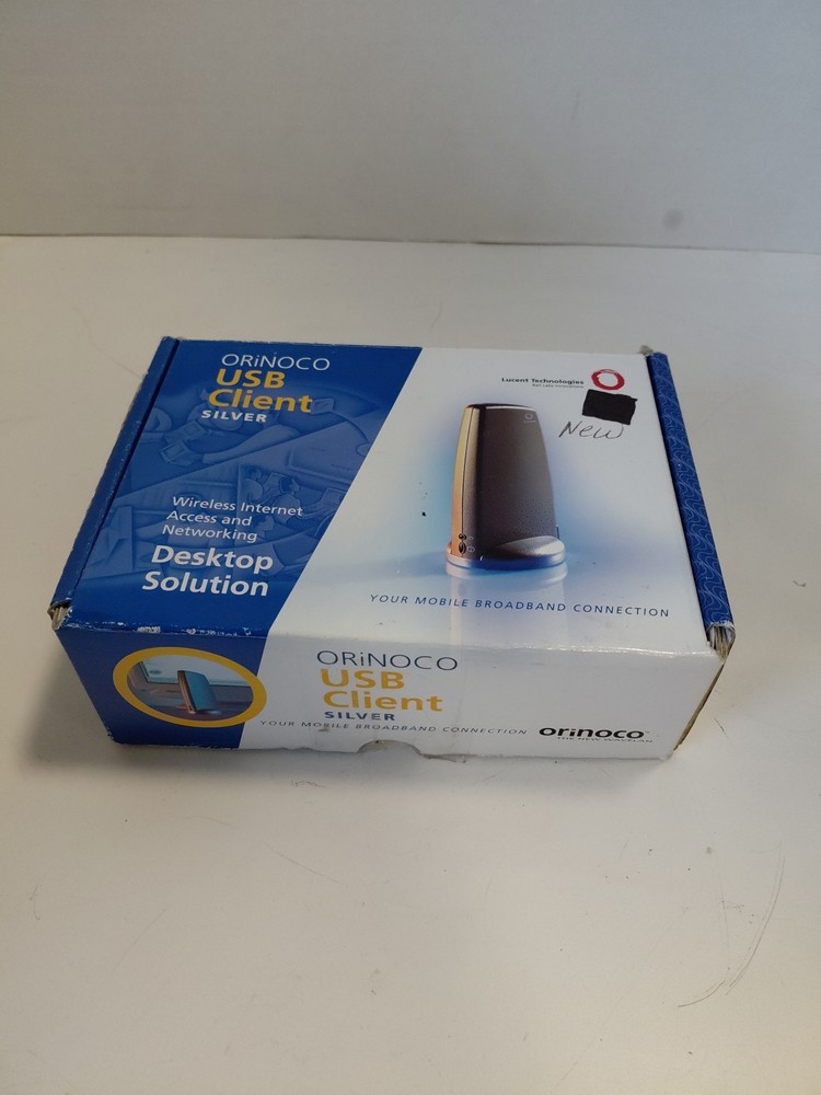 Orinoco Silver USB Client Wireless Internet Cces And Networking Desktop Solution