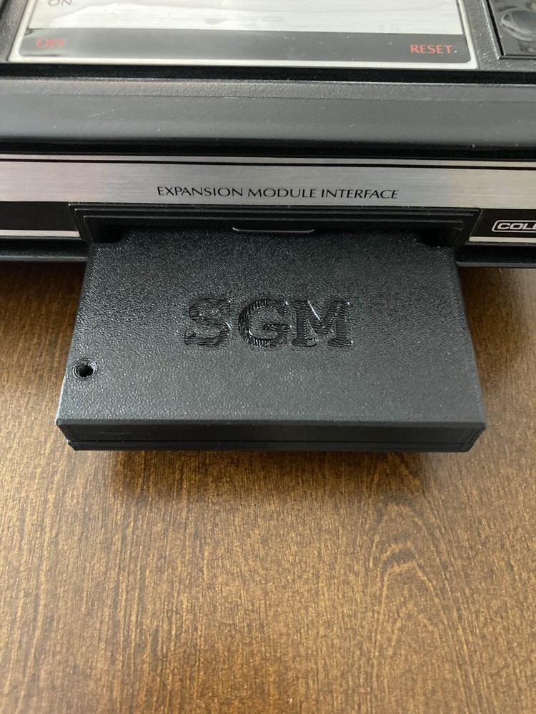 ColecoVision Super Generic Module TTL version, SGM w blue LED & Case