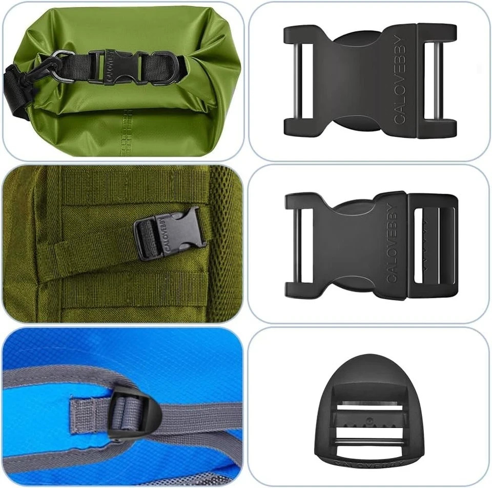 Buckle Quick Side Release Buckle Adjustable No Sewing Plastic Replacement