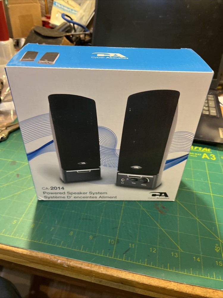 Cyber Acoustics CA-2014 multimedia desktop computer speakers