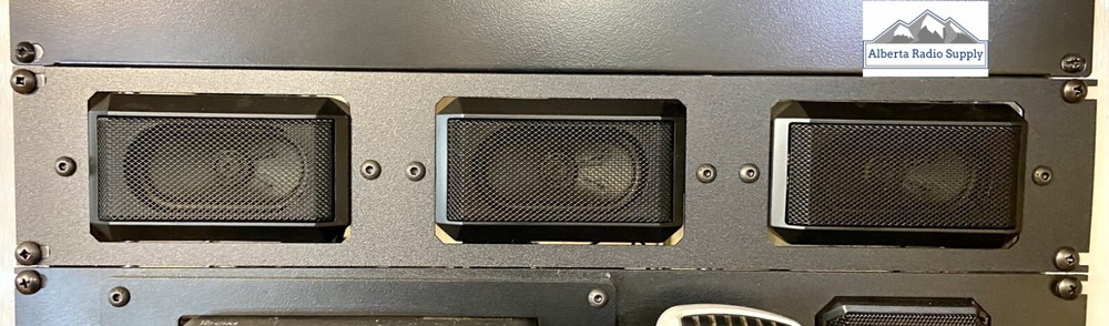 19" Rack Mount Speaker Panel (3) 3.5mm Plugs 10W  2RU