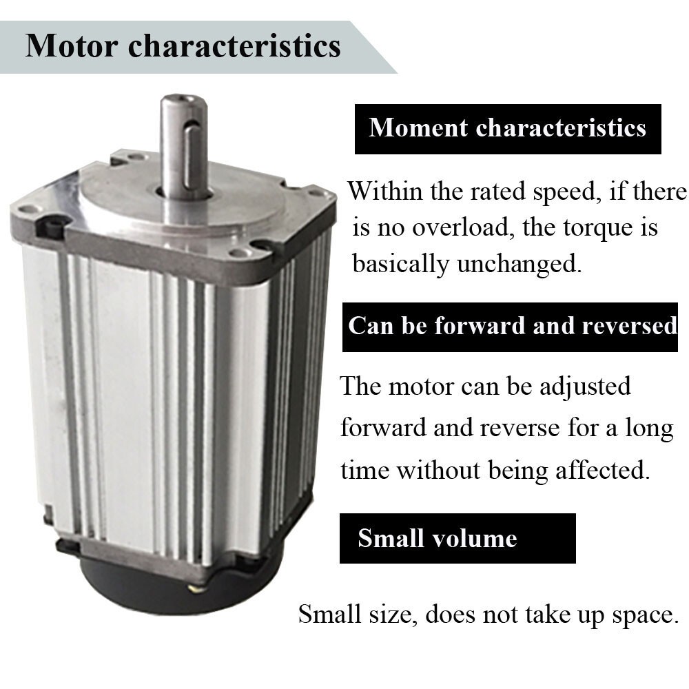 1000W DC Brushless Motor Variable Speed Controller Planetary Gearbox Reducer