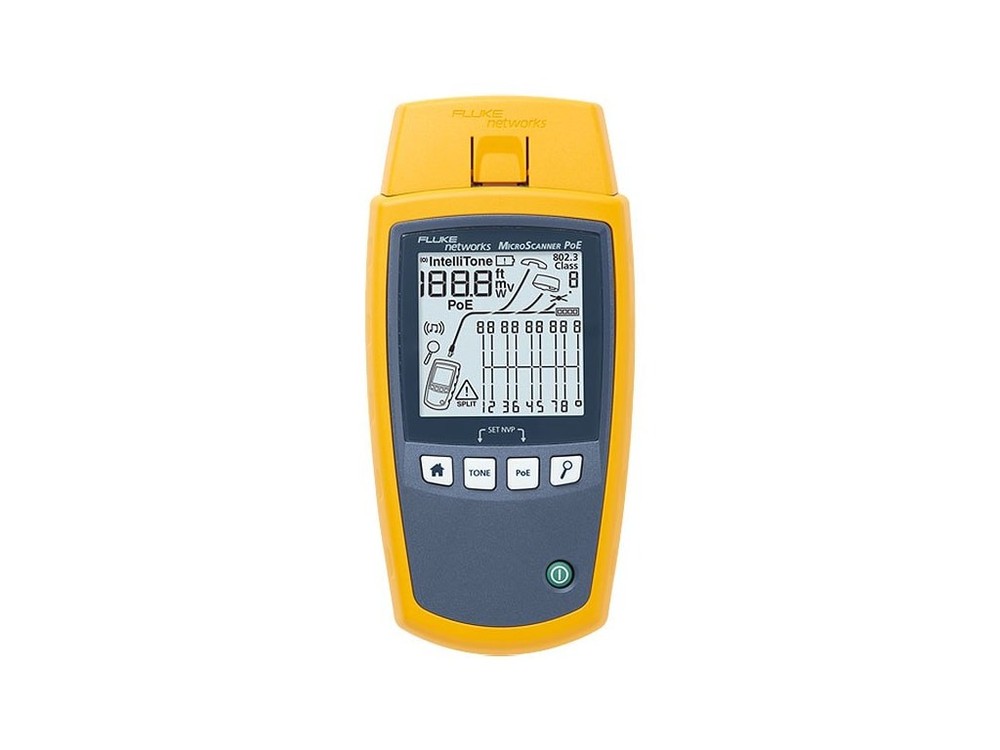 Fluke Networks MS-POE-OB Copper Cable Testers (Non-Certification)