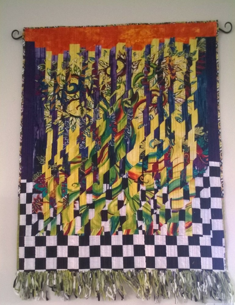 DOUBLE VISION QUILT PATTERN Turn any panel into wall art or a modern art quilt