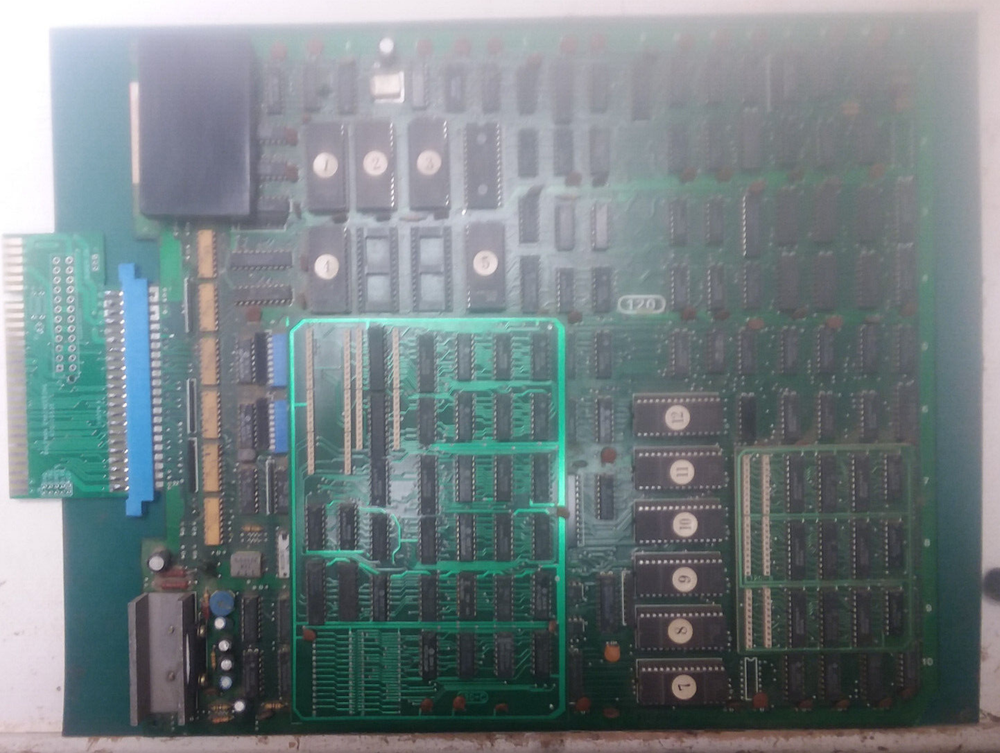 Pitfall 2 Arcade PCB Non-Jamma with Adapter