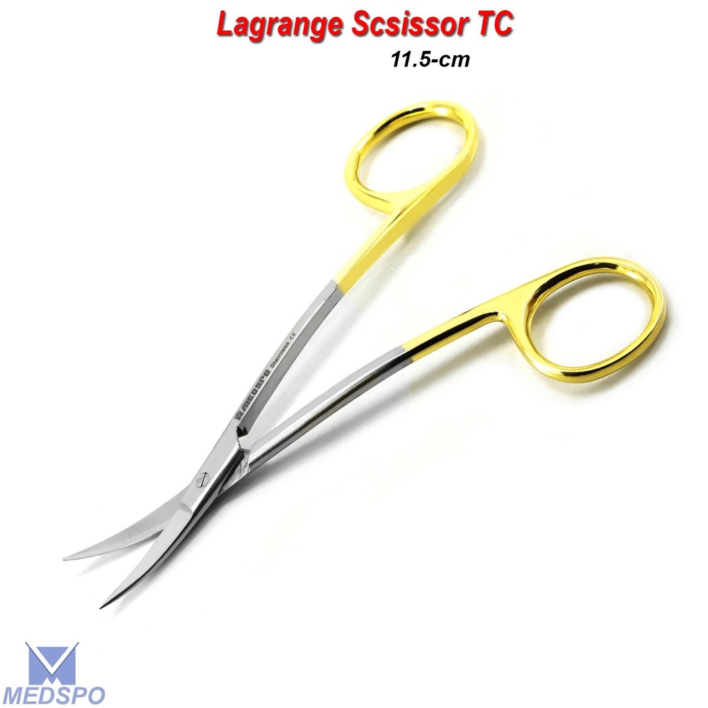 Surgical Dissecting Operating Tissues Gum Suture Cutting Noyes Scissors Tools