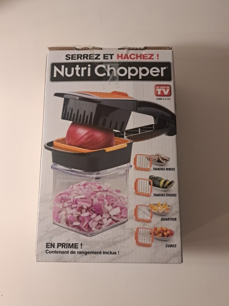 Nutri Chopper Open Box And Sealed Boxes