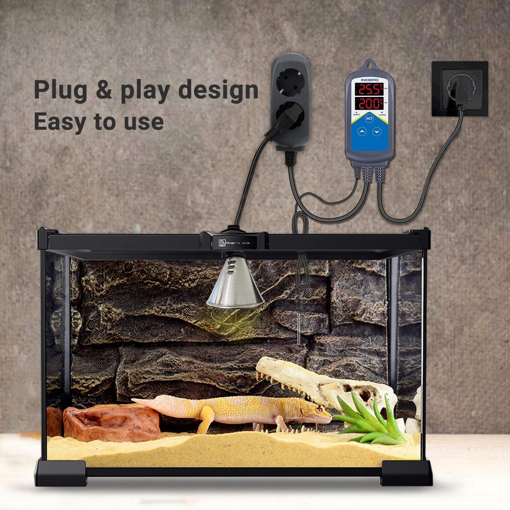 Inkbird 306 Digital Temperature Controller Heater Thermostat Switch Timer 110V