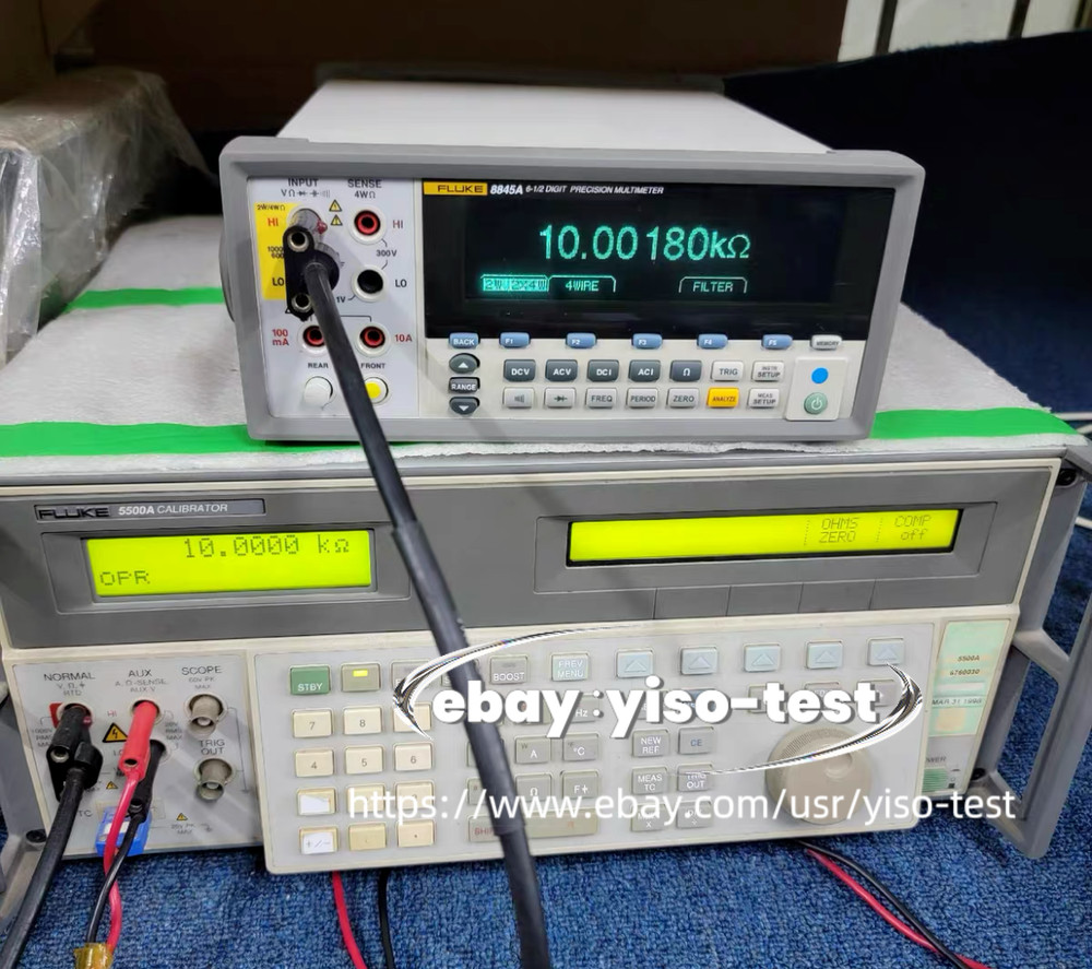 Fluke 8845A Digital Multimeter 6.5 Digit Precision Multimeter /Good function /#$