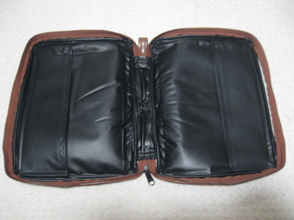 LDS Mormon Brown Soft Faux Leather LARGE 10" x 7" Scripture Book Protector Case