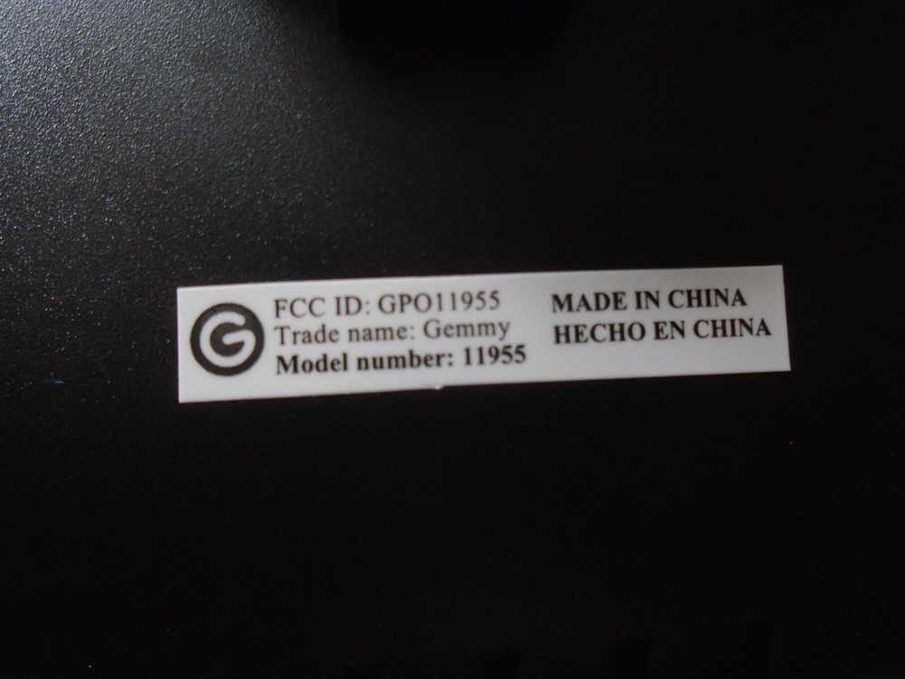 Gemmy Smart Lights Bluetooth Countdown to Christmas Projection