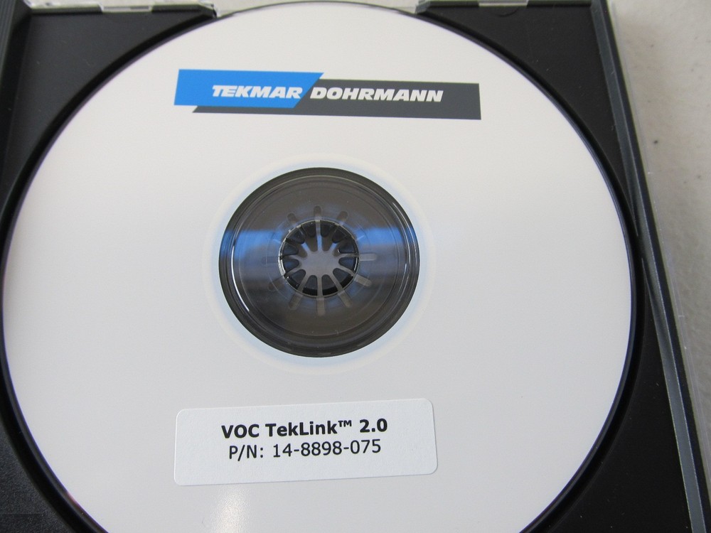 Tekmar Dohrmann VOC TekLink 2.0 14-8898-075 Sofware