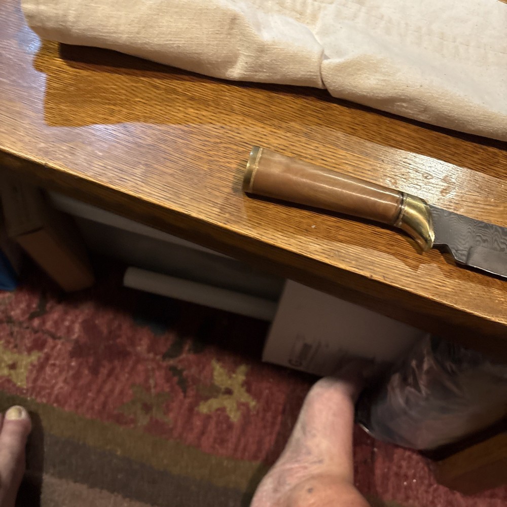 A.G. ANDERSEN DAMASCUS KNIFE