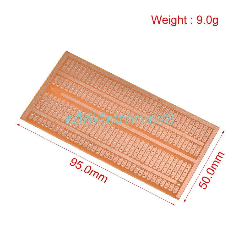 5PCS DIY Prototype Paper PCB Universal Experiment Matrix Circuit Board 5x9.5CM