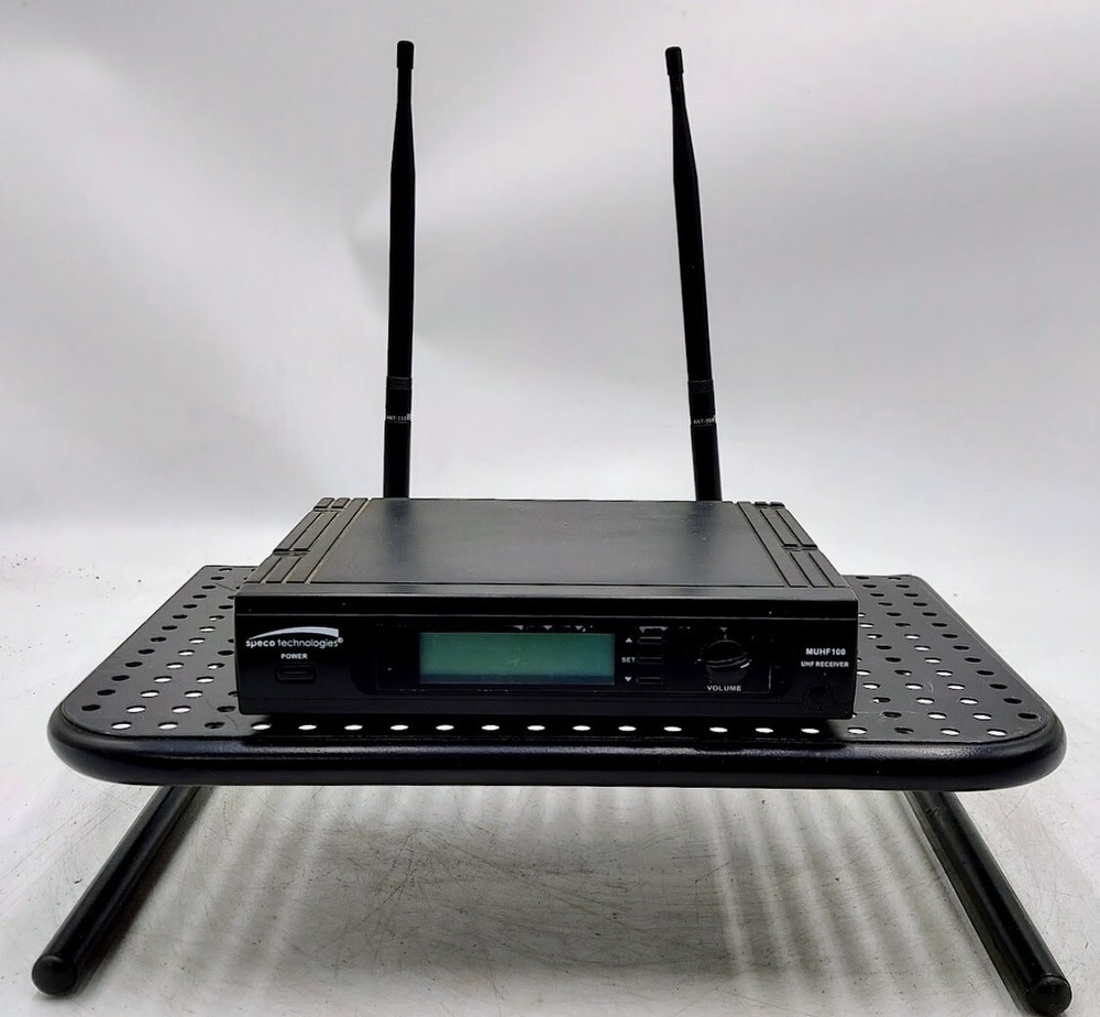 Speco Technologies MUHF100 Single Channel Diversity Receiver 540-570MHz