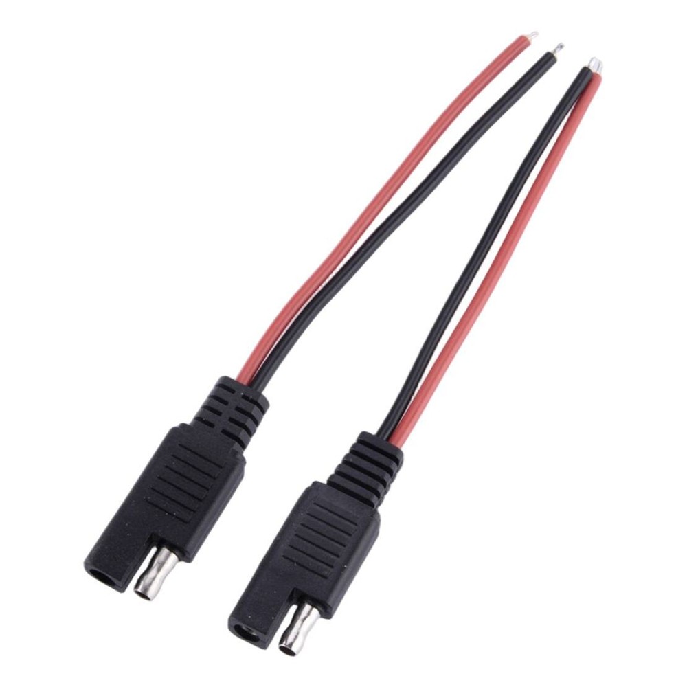 Battery Charger SAE Connector Extension Cable SAE Quick Disconnect Plug pair,