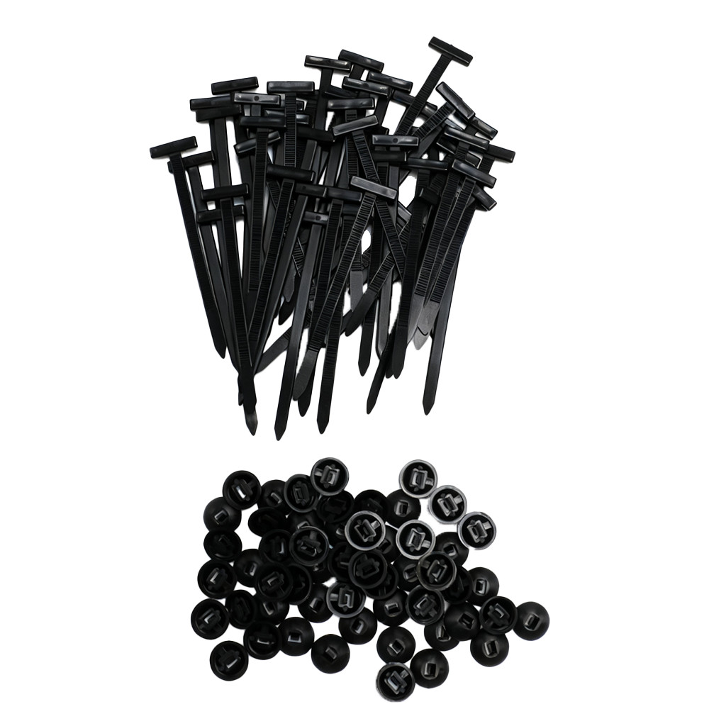 Nylon Self-Locking Cable Tie 200Pcs Heavy Duty Universal Zip Buckle