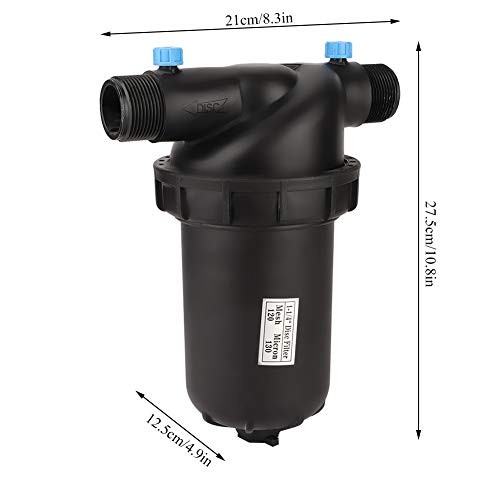 Removable Filter Black Irrigation Filter, Pool Irrigation Filter, for