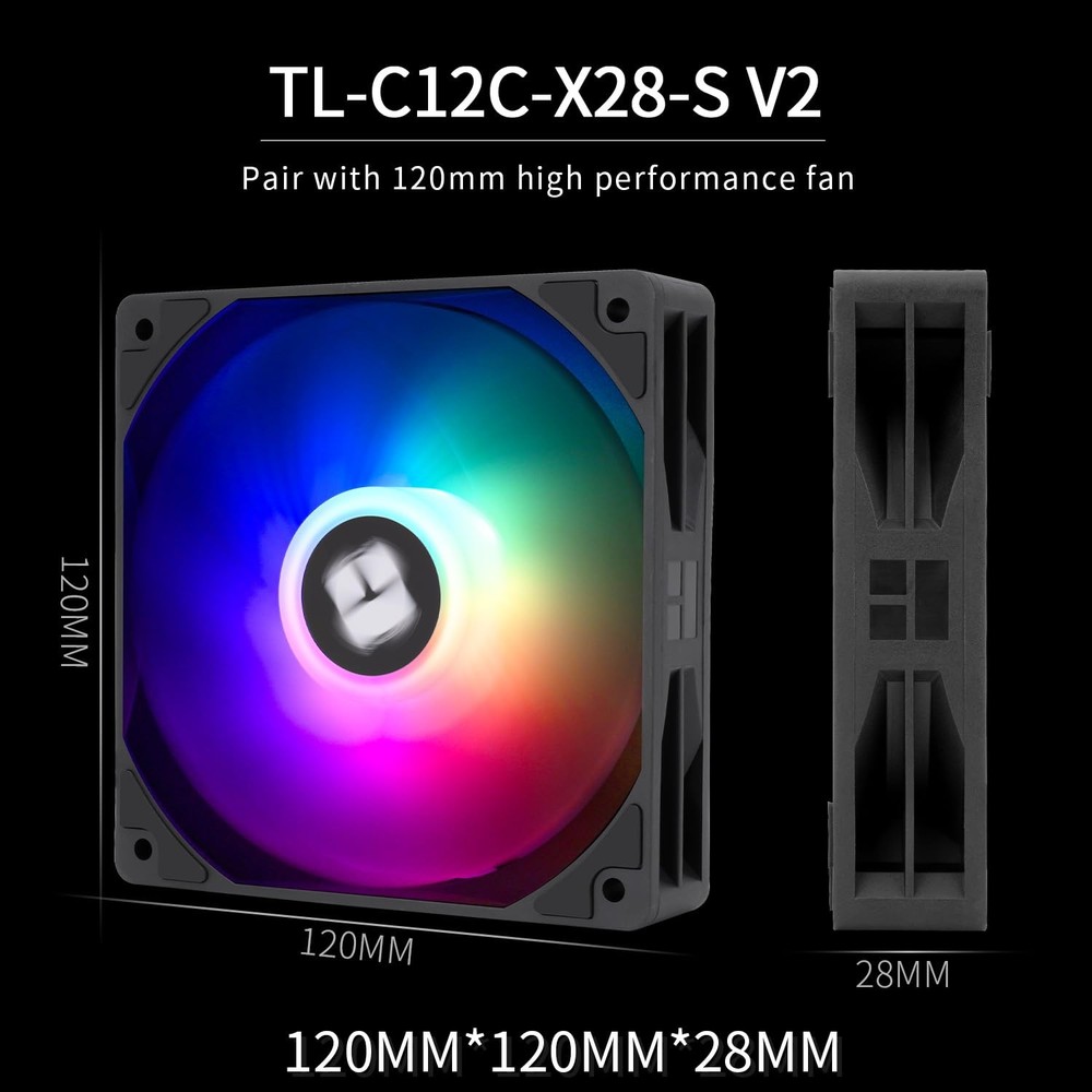Thermalright Peerless Assassin 120 Digital ARGB Black CPU Cooler,