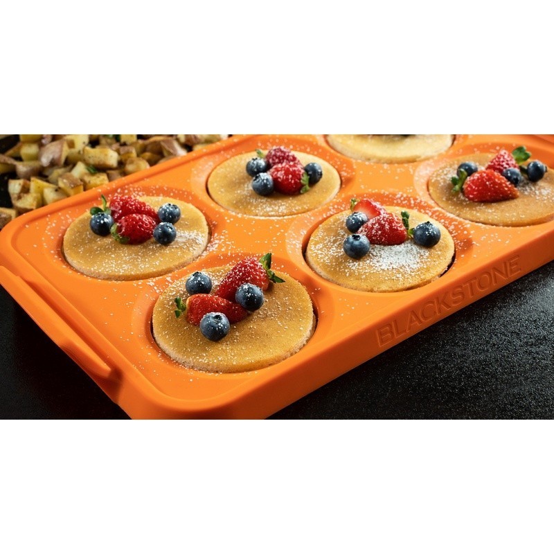 Silicone 6-Section Egg Ring Tray Nonstick Cooking Tool Breakfast Griddle New