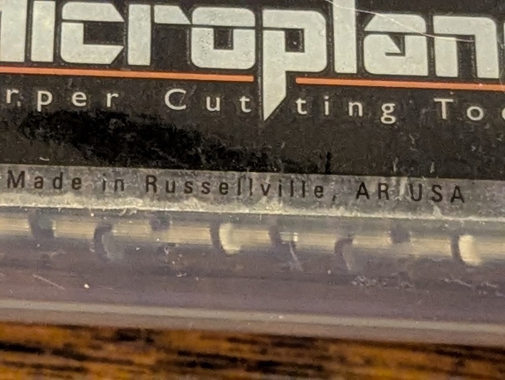 Microplane Zester From Sharper Cutting Tools With Protective Sleeve