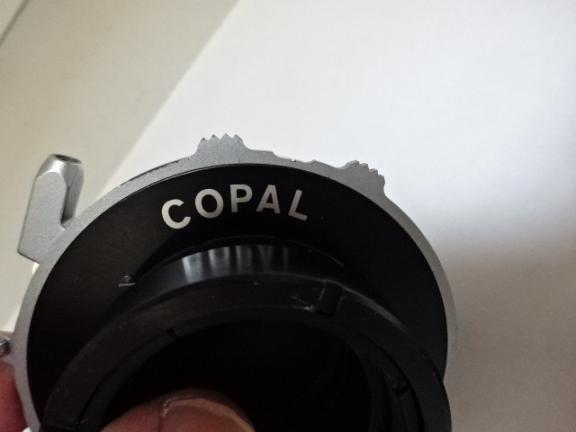 MICROSCOPE PART CAMERA SHUTTER COPAL POLAROID JAPAN OPTICS AS IS #AL-09