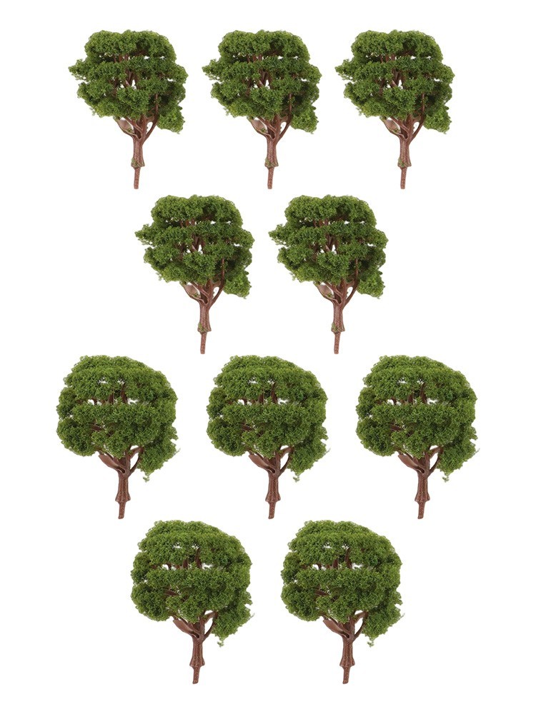 Brand New Model Tree Artificial 10pcs 8/10cm Accessories Artificial Tree