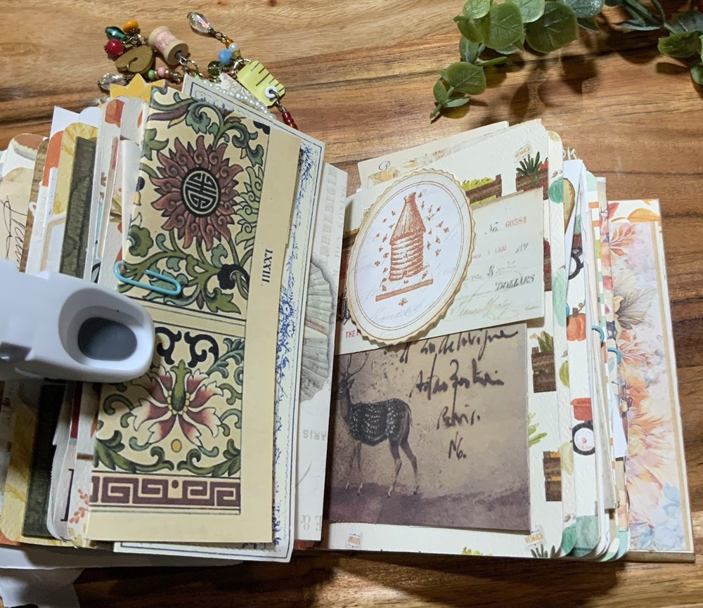 Autumn Fall Handmade Junk Journal